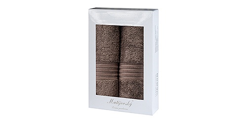 Gift wrapping towels Aruba Brown 2 pcs