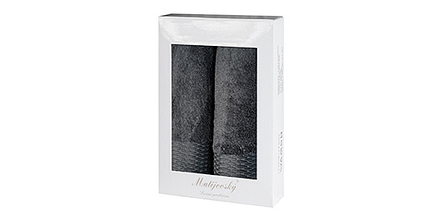 Gift wrapping towels Panama Anthracite 2 pcs