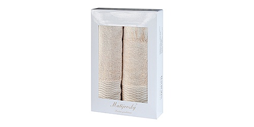 Gift wrapping towels Panama Beige 2 pcs