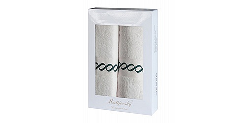Gift wrapping towels Royal 2pcs light cream