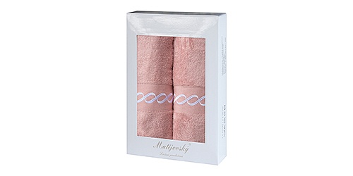 Gift wrapping towels Royal Pink 2 pcs