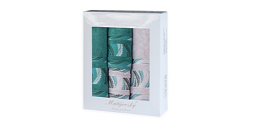 Gift wrapping towels Tana Green light 4 pcs