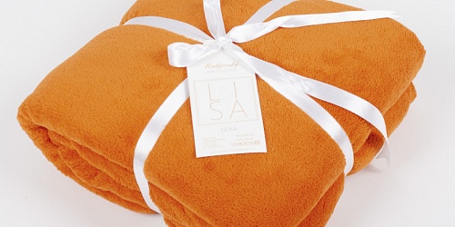 Blanket Lisa Brick Orange