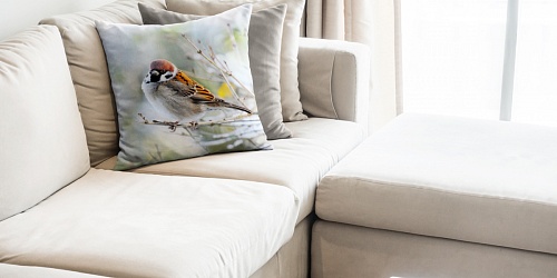 Decorative Pillowcase Sparrow