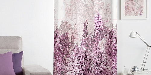 Decorative curtain Lilac