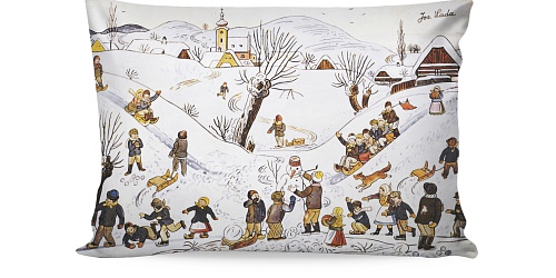 Pillowcase Children´s Games in Winter