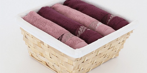 Gift wrapping towels Tana Violet - powder/purple 4 pcs