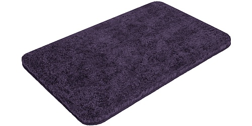 Bath mat SOFT dark violet
