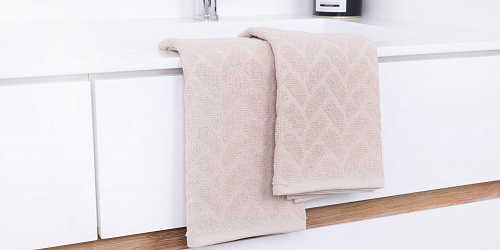 Kitchen towels Alexa Beige