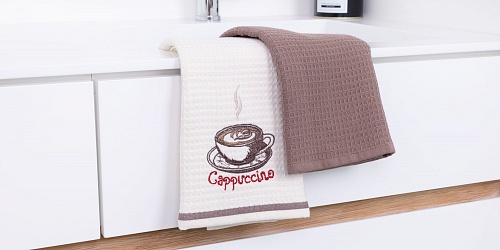 Kitchen towels Cappuccino