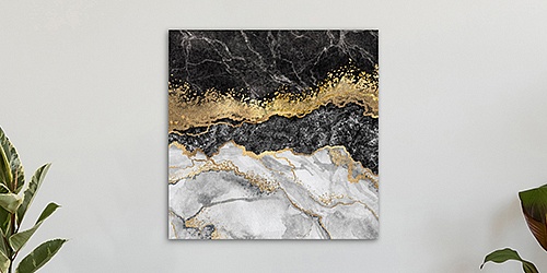 Painting Gold Marble