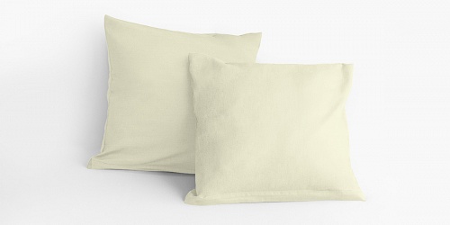 Pillowcase Eucalypta butter yellow