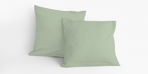 Pillowcase Luna light green