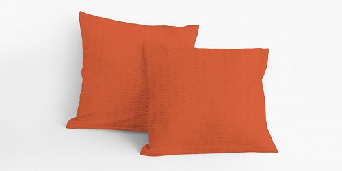 Pillowcase Terracotta Crepe