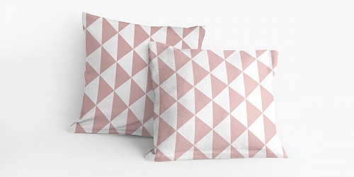 Pillowcase Vertigo Pink 2