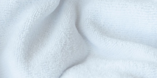 Bedding Cotton microplush WHITE