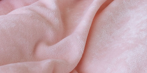 Bedding Cotton microplush PINK