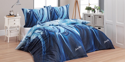 Bed Linen Galaxy Blue