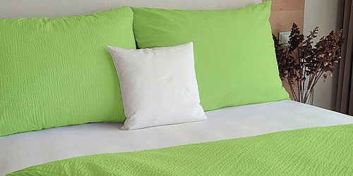 Bedding Crepe light green