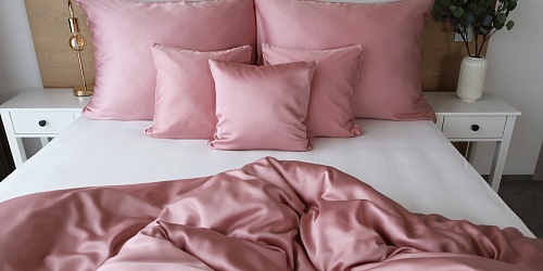 Bedding Luna old pink