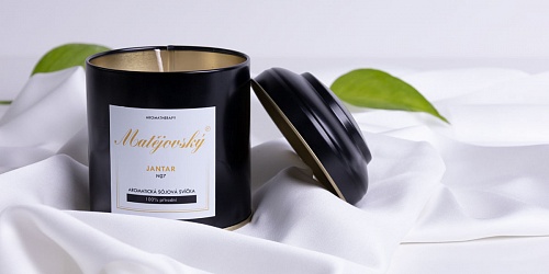 Soy candle Amber