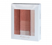 Gift wrapping towels Mita 4pcs salmon and light salmon