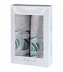 Gift wrapping towels Tana Green Grey 2 pcs