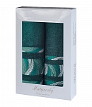 Gift wrapping towels Tana Green Dark Emerald 2 pcs