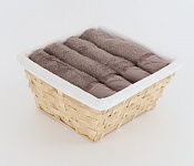 Gift wrapping towels Luna taupe 4 pcs