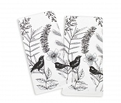 Kitchen towels Spring Meadow White