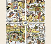 Kuchyňská utěrka Calendar Josef Lada 2023