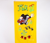 Beach Towel Little Mole and Frogs