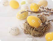 Placemat Žlutá vajíčka