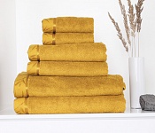 Towel Luna honey yellow