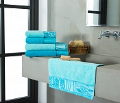 Towel Mara azure